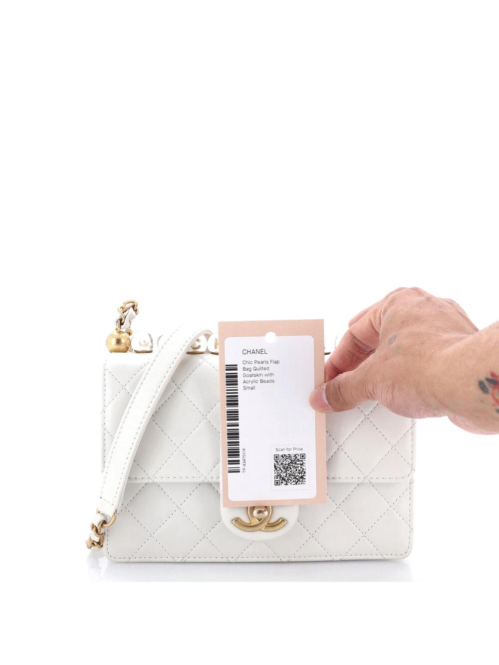 Chanel Chic Pearls Flap Bag Quilted #279527C35B